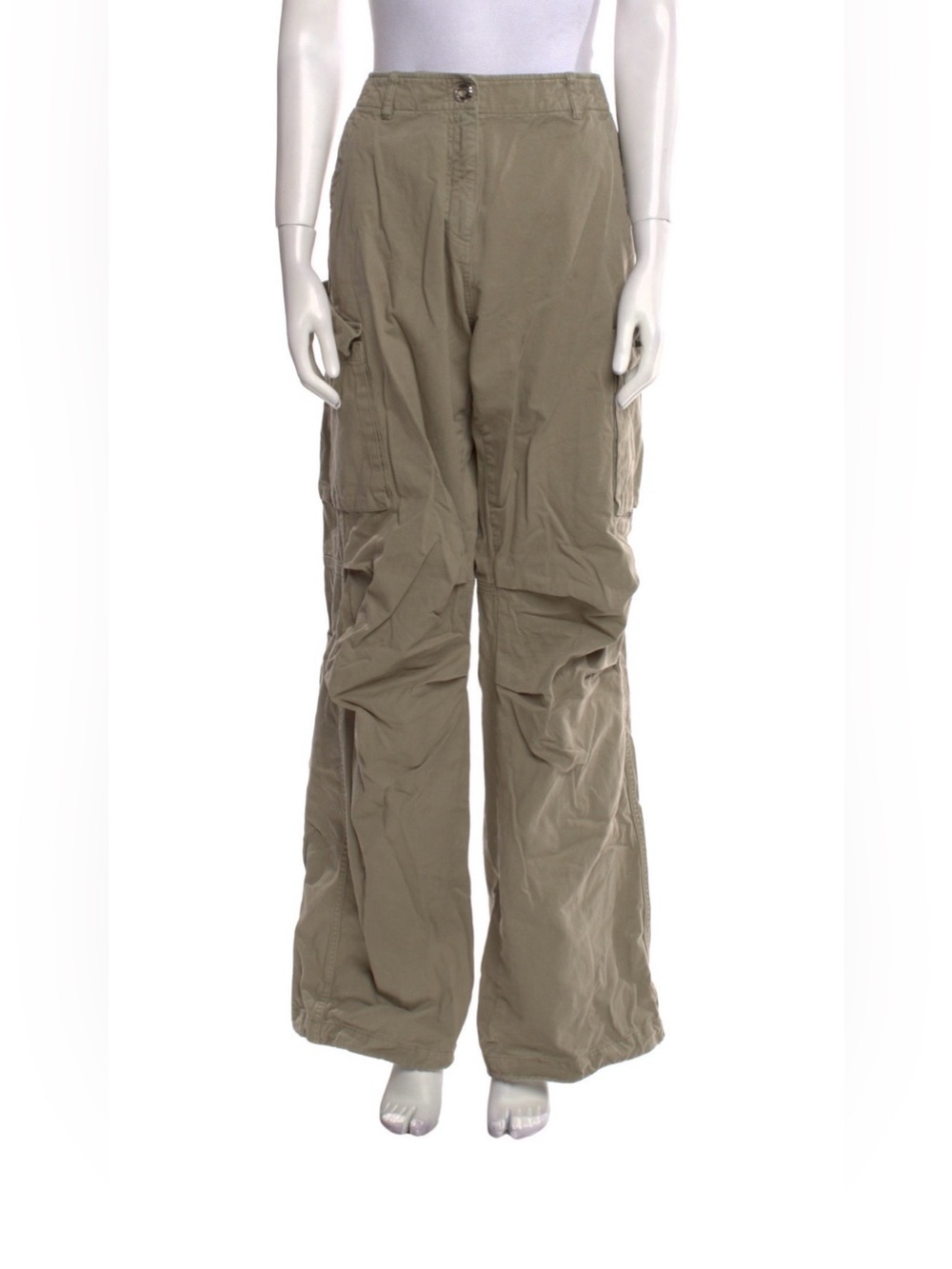 Coperni Khaki Cargo Pants - Relaxed Fit